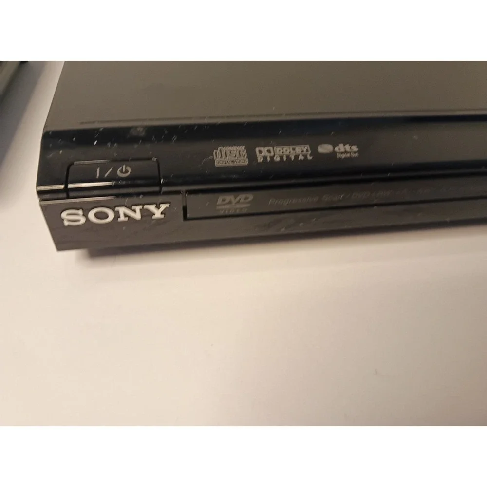 Sony DVP-SR200P Mini DVD Player Progressive Scan Black with Remote - Ships Free